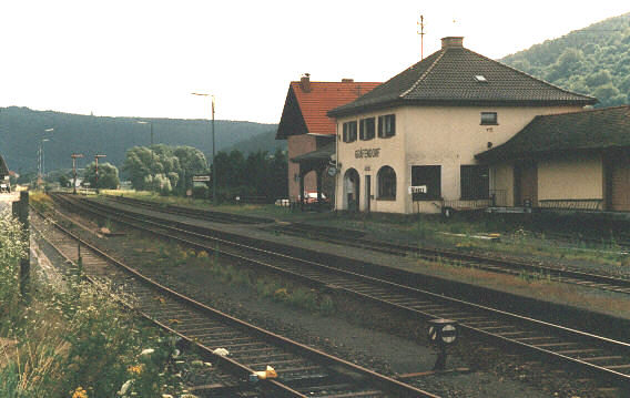 Bahnhof Gräfendorf, 31.07.1989