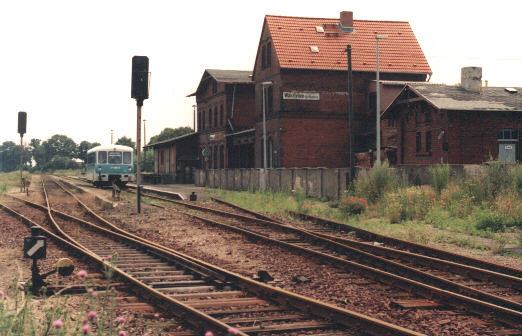 Bahnhof Wanzleben, 15.07.1995